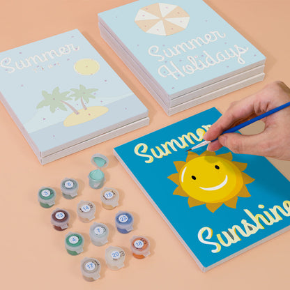 Sommerglanz – Malen nach Zahlen
