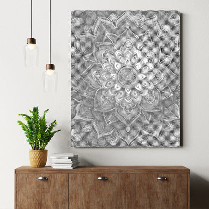 Regenbogenblumen-Mandala – Malen mit Punkten