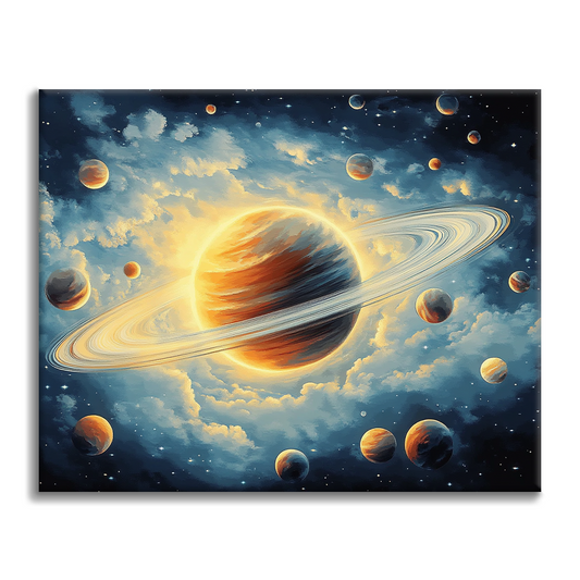 Planetas – Pintar por números