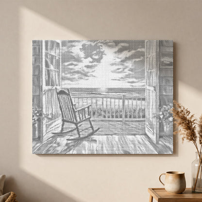 Strandurlaub – Malen mit Punkten