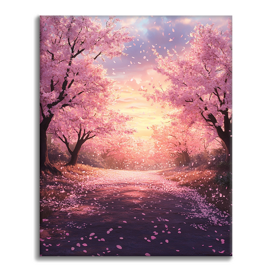 Pasarela Sakura - Pintar por números