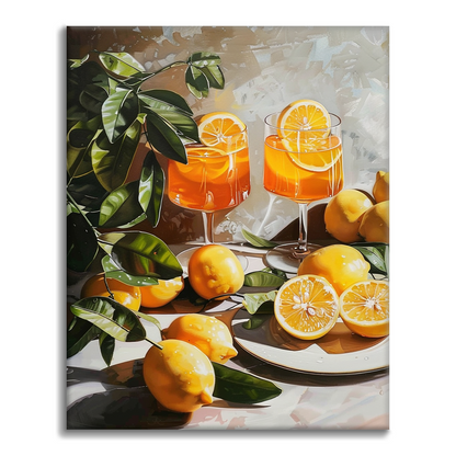 Bebida de verano – Pintar por números