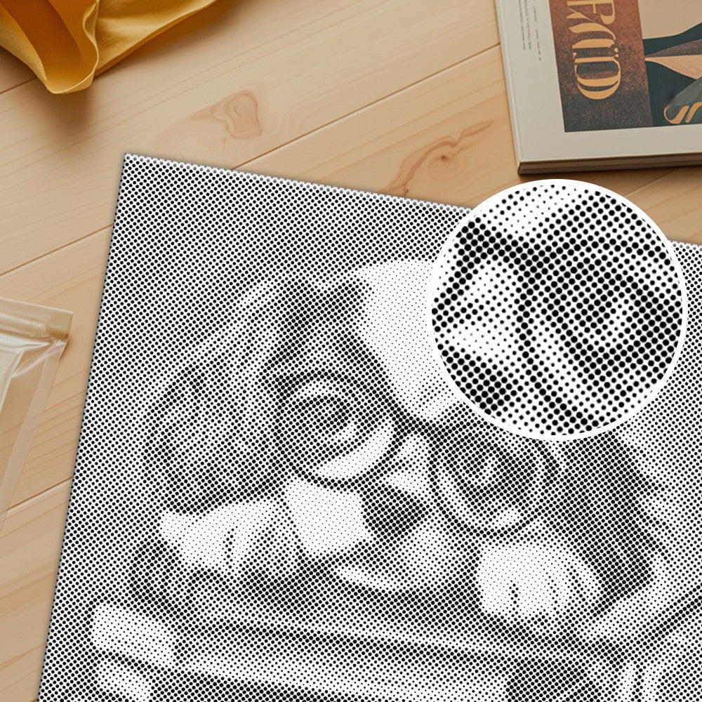 Lesender Hund – Malen mit Punkten
