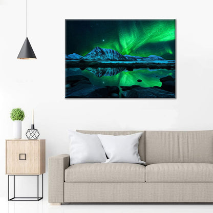 Montaña Aurora – Pintar por números
