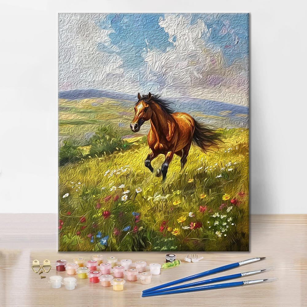 Caballo – Pintar por números