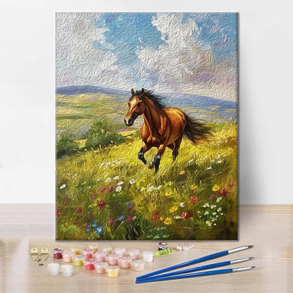 Caballo – Pintar por números