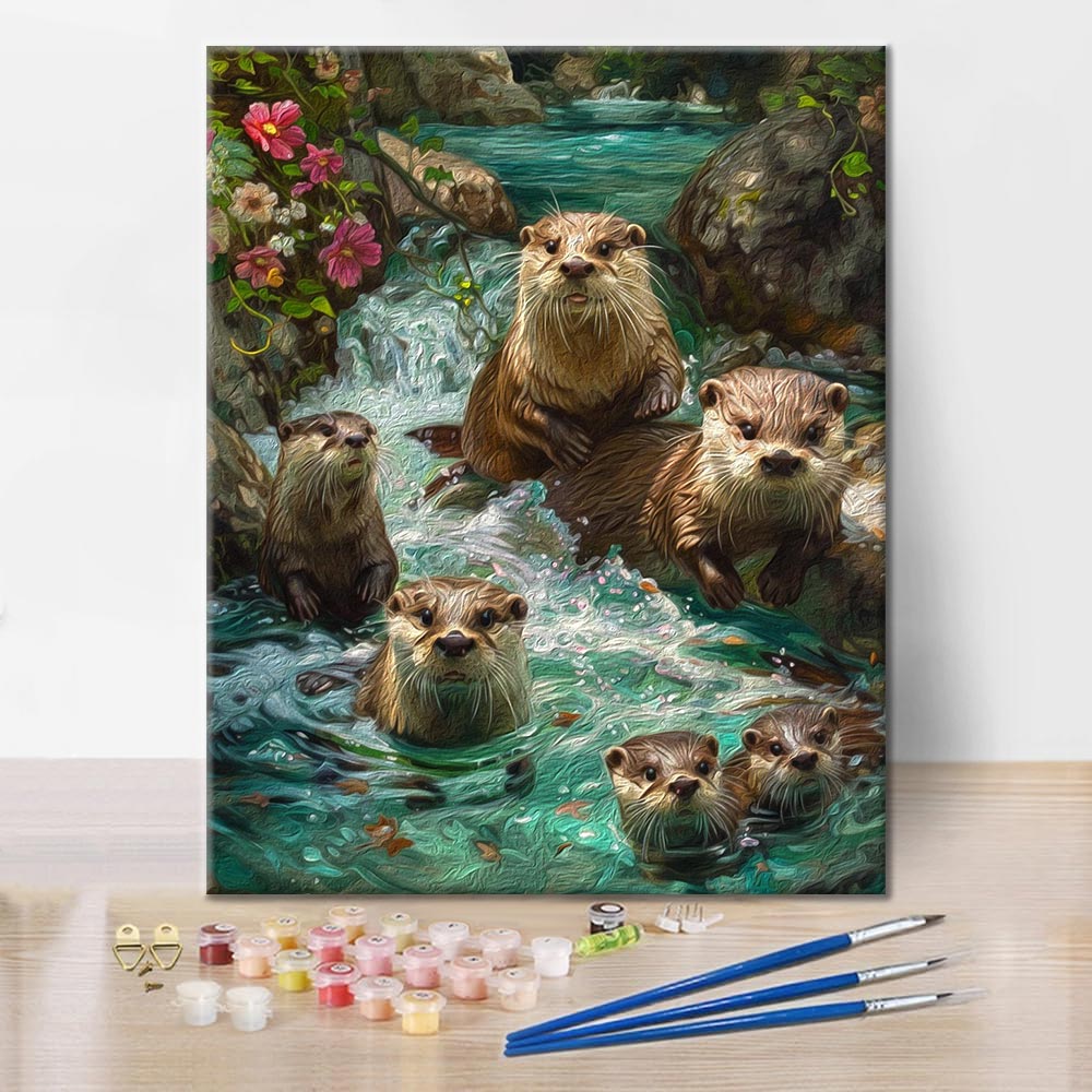 Nutria – Pintar por números
