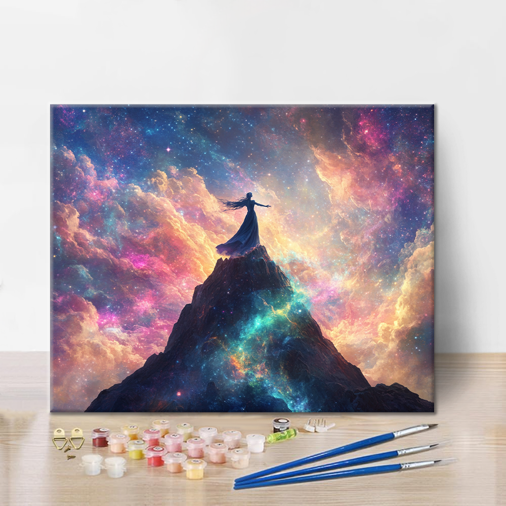 Bajo las estrellas – pintar por números