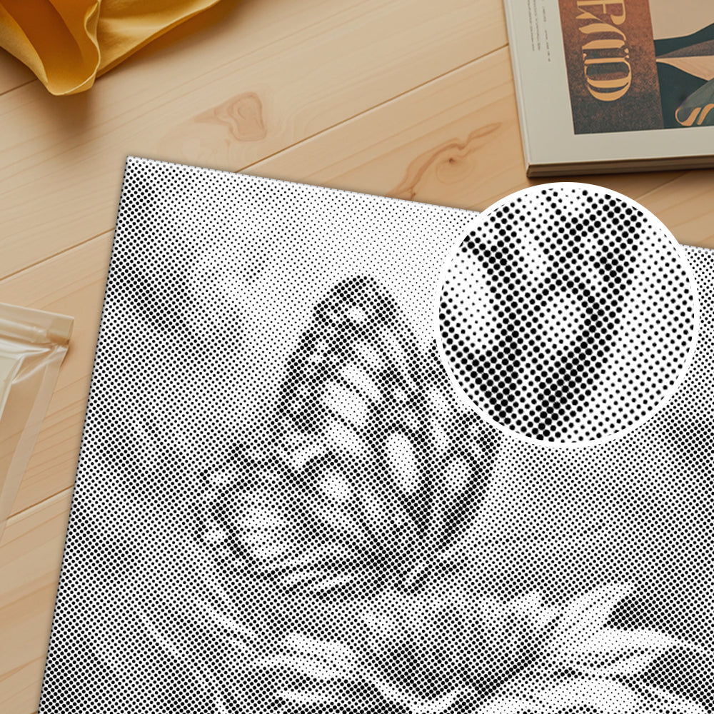 Lebhafter Schmetterling – Malen mit Punkten