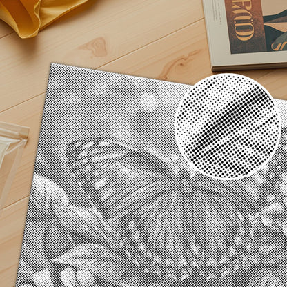 Blauer Schmetterling – Malen mit Punkten