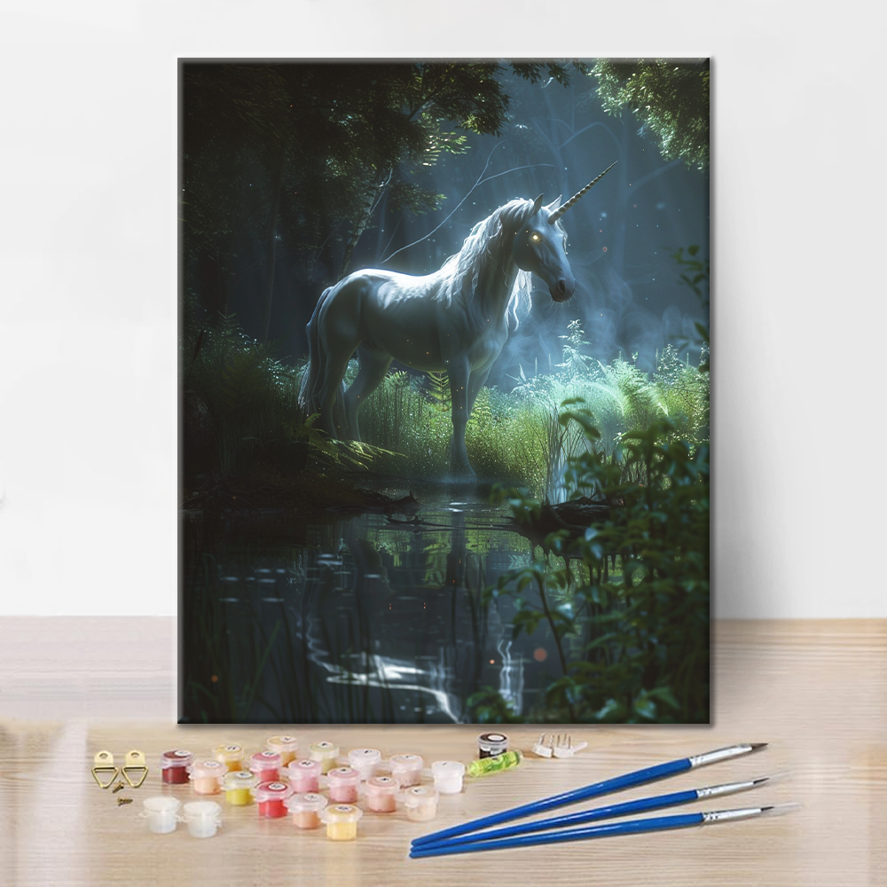 Unicornio – pintar por números