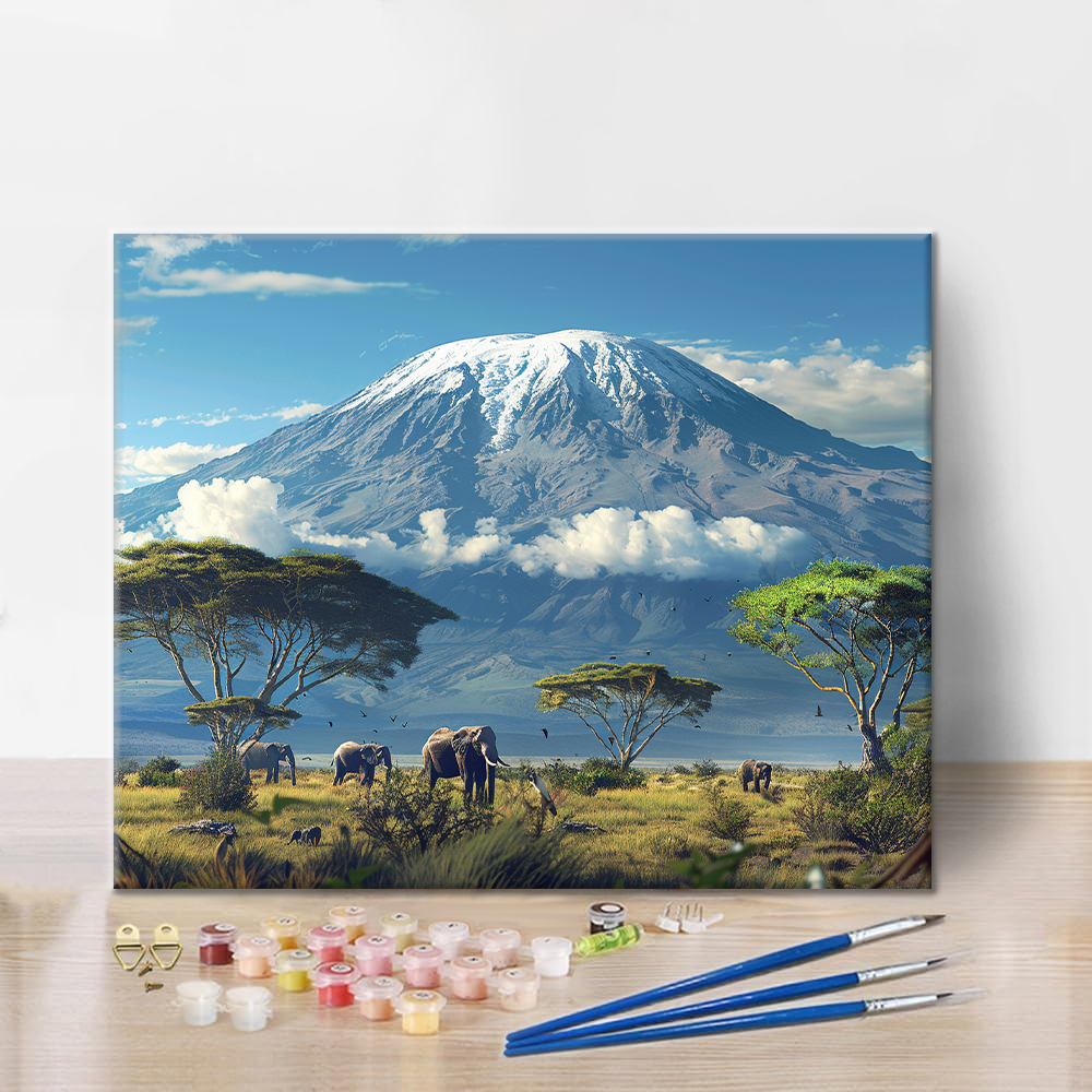 Kilimanjaro – pintar por números