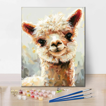 Alpaca – schilderen op nummer