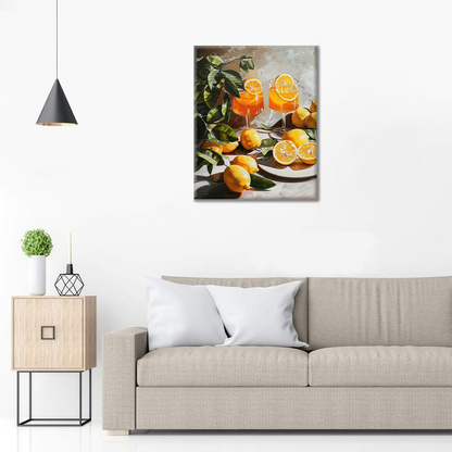 Bebida de verano – Pintar por números