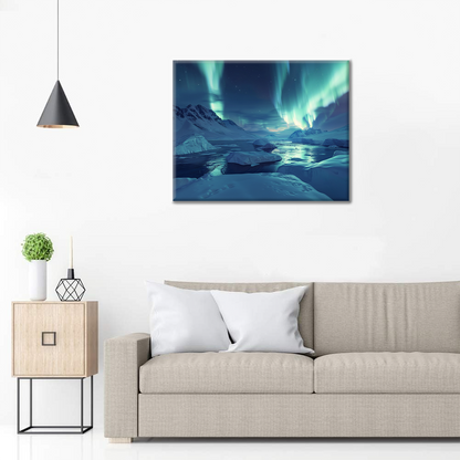 Aurora Boreal – Pintar por números