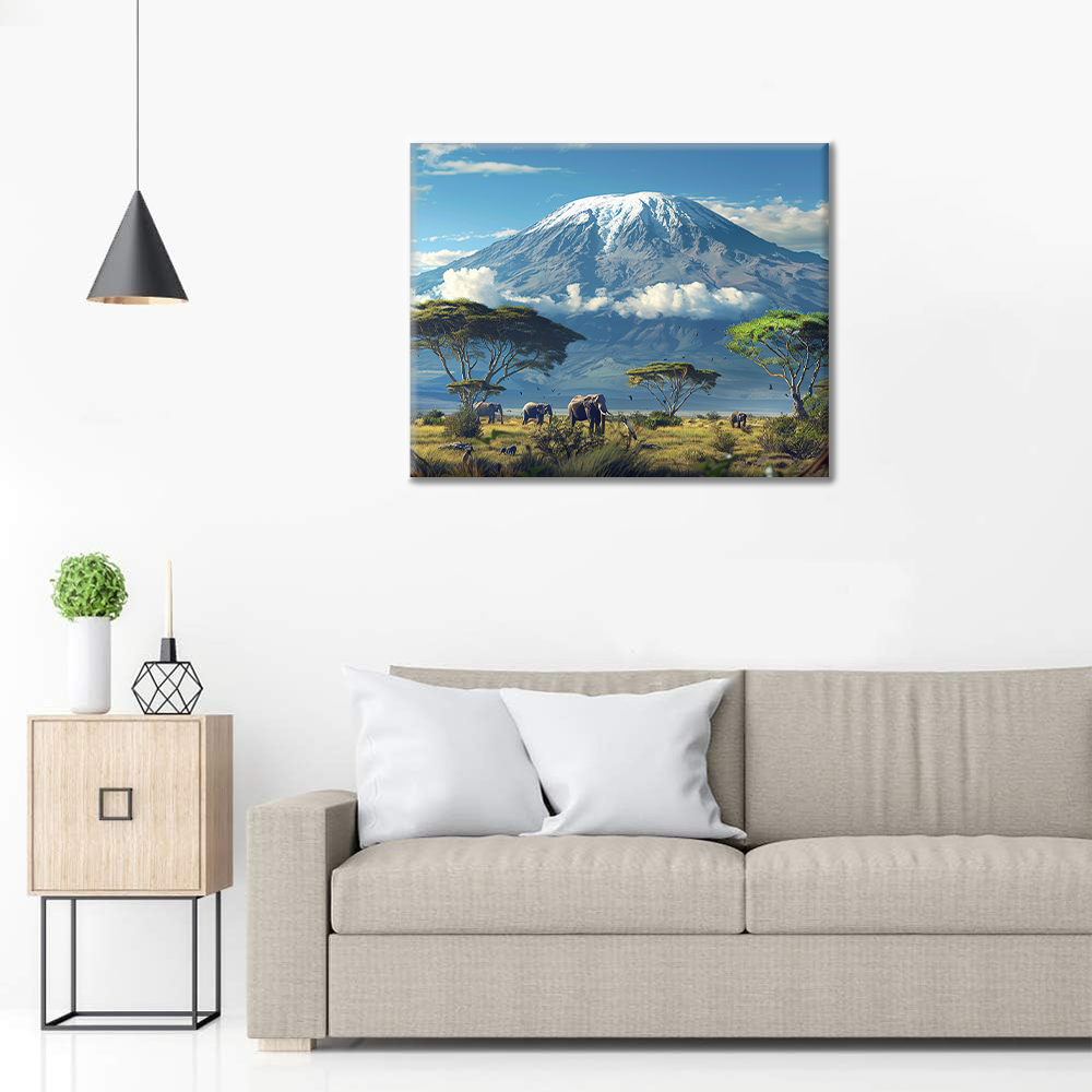 Kilimanjaro – pintar por números