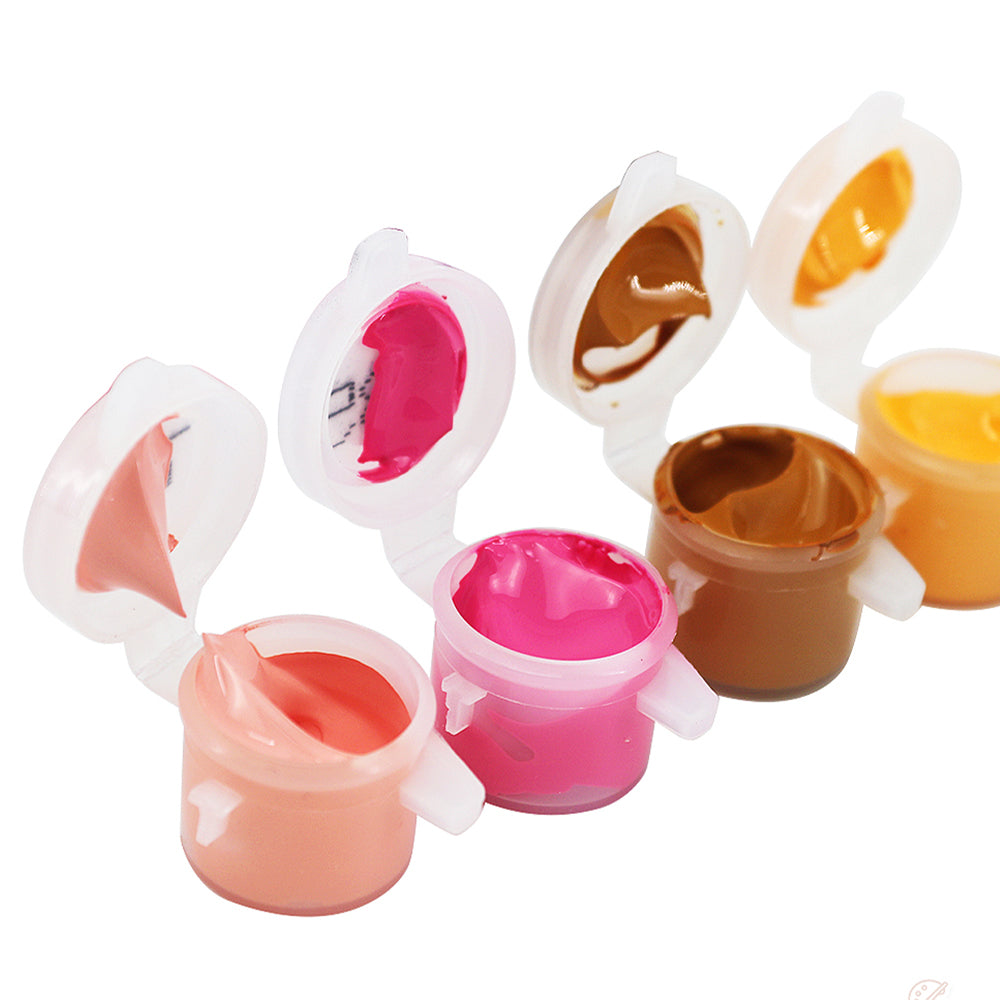 Sonnenuntergangsruhe – Malen nach Zahlen