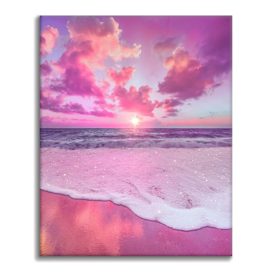 Mar Rosa - Pintura por Números
