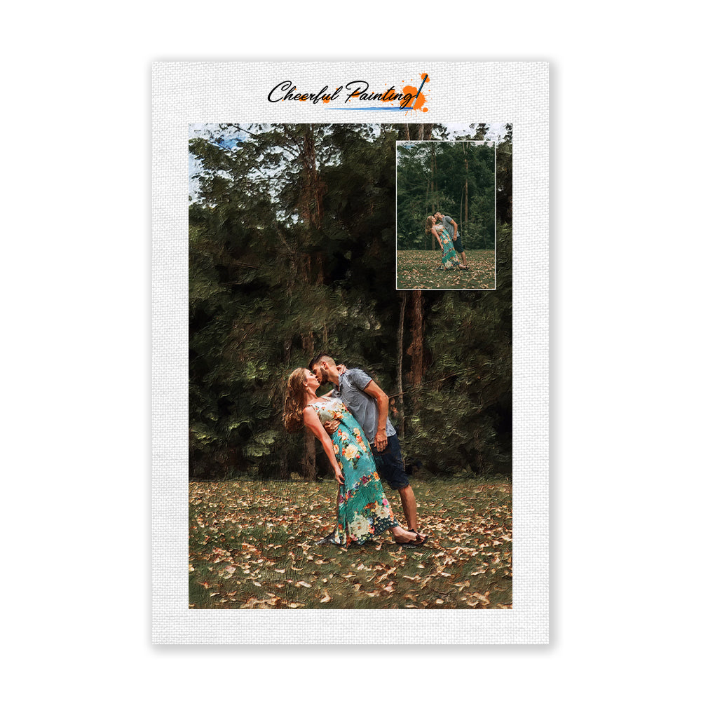 Schilder je eigen foto – schilder op nummer