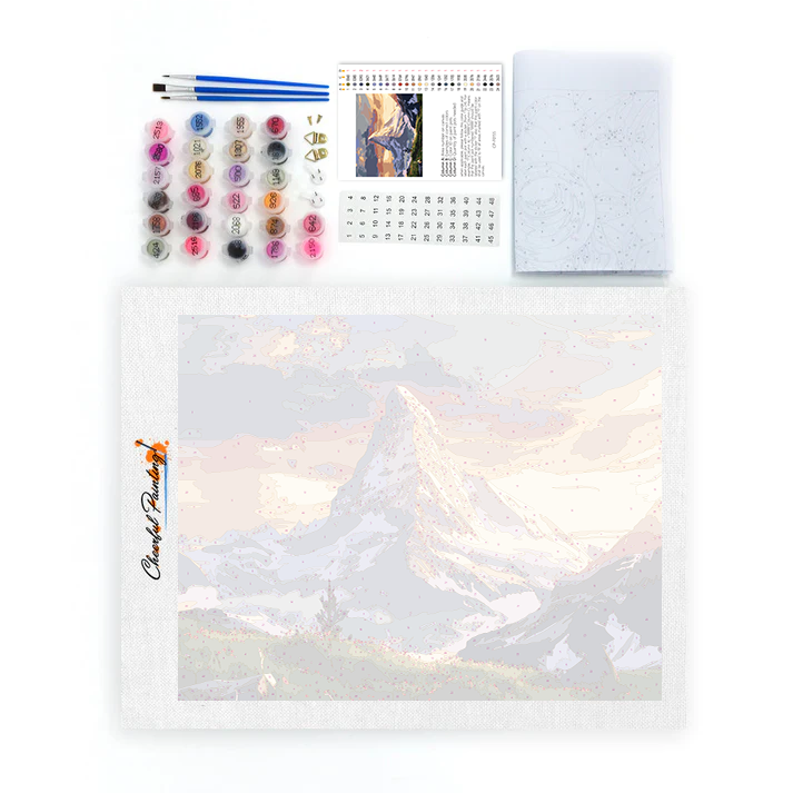 Matterhorn – pintar por números