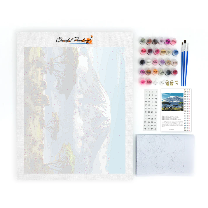 Kilimanjaro – pintar por números