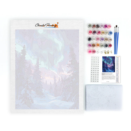 Aurora Forest – Schilderen op nummer