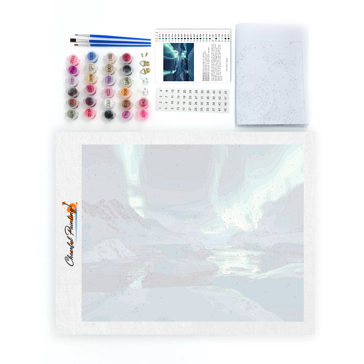 Aurora Boreal – Pintar por números