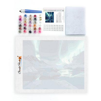 Aurora Boreal – Pintar por números