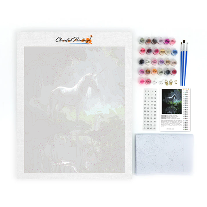 Unicornio – pintar por números