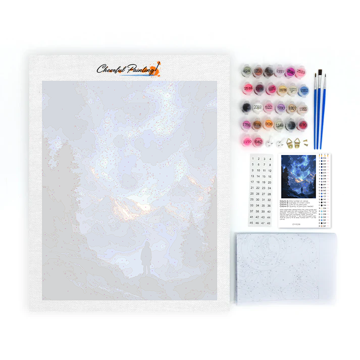 Noche estrellada – Pintar por números