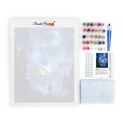 Noche estrellada – Pintar por números