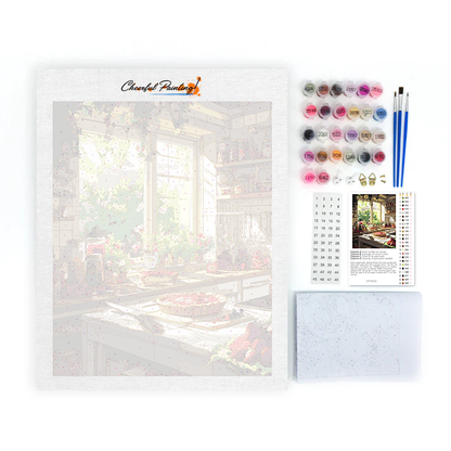 Cocina de postres – pintar por números