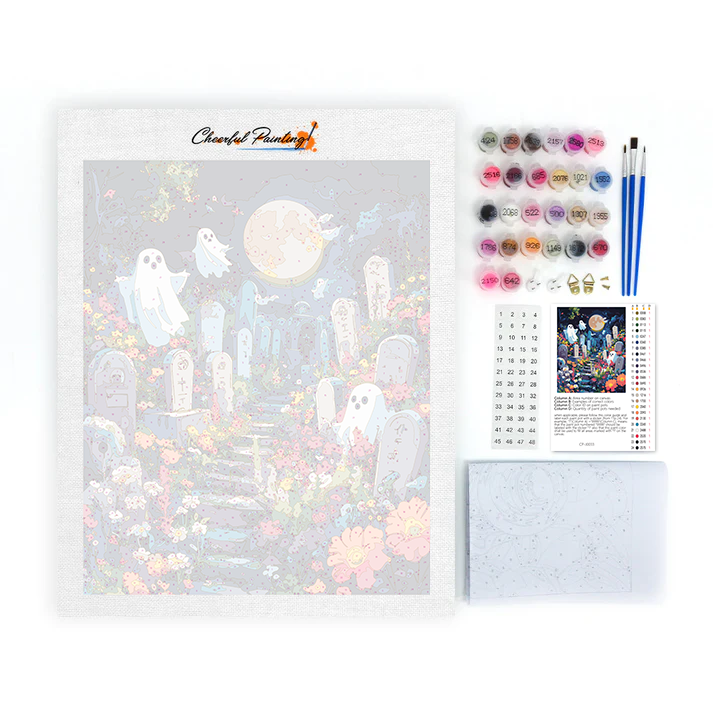 Ghost Garden – Schilderen op nummer