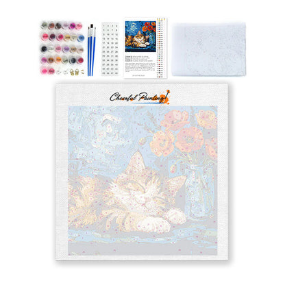 Cozy Calico – Mini-Malen nach Zahlen