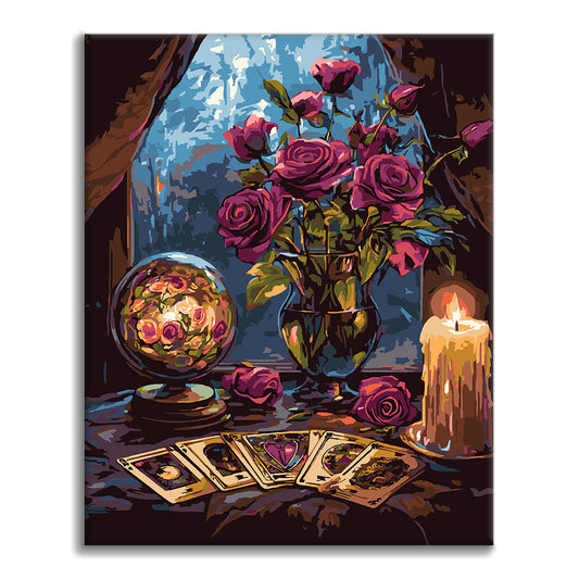 Tarotkarten-Lesung – Malen nach Zahlen