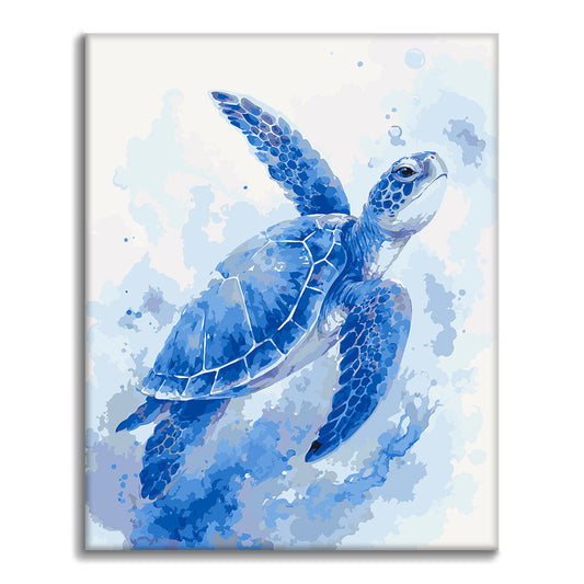 Blue Tide Guardian – Malen nach Zahlen