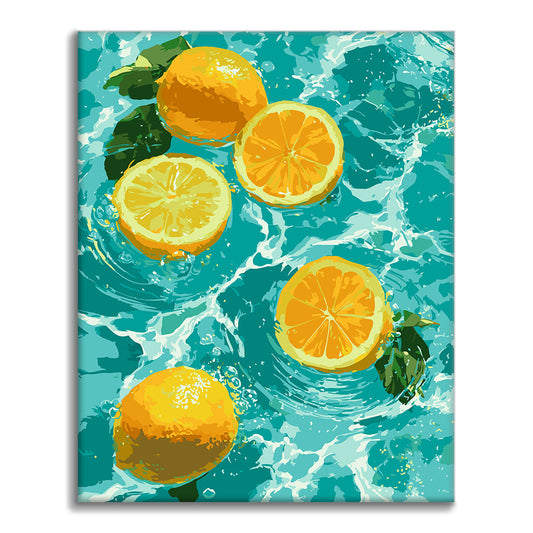 Citrus Radiance – Malen nach Zahlen