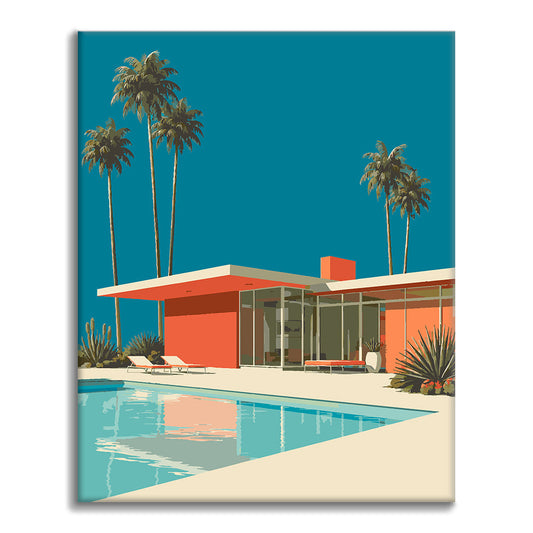 Palm Springs Retreat – Malen nach Zahlen