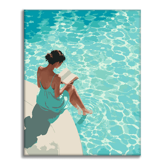 Sommerlektüre – Malen nach Zahlen