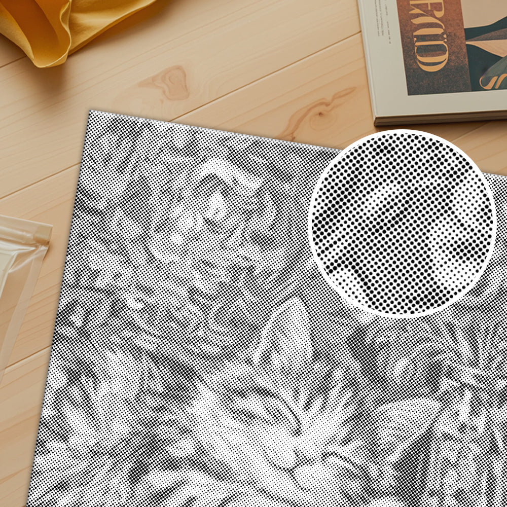 Gemütliche Calico-Katze – Malen mit Punkten