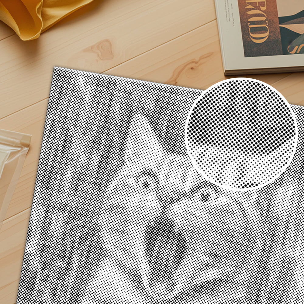 Der Schrei der Katze – Malen mit Punkten