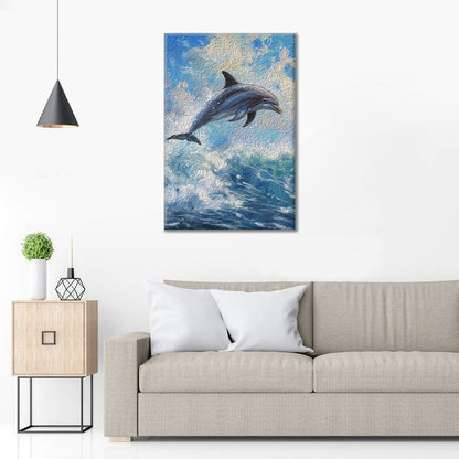 Delfines - Pintar por números