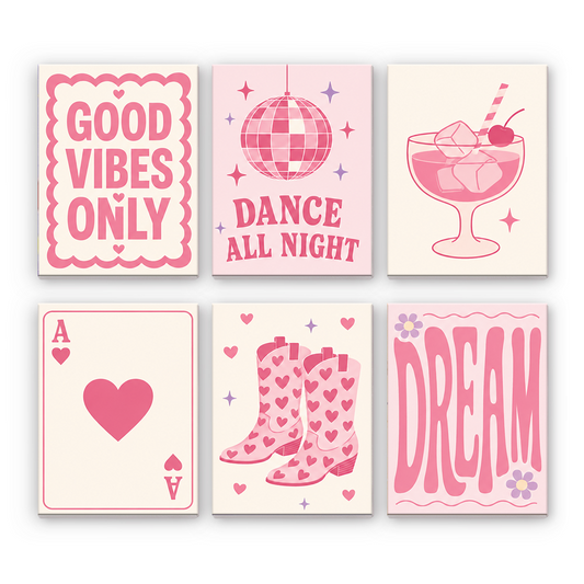 Pinke Party-Stimmung